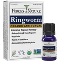 Forces of Nature Ringwork Treatment for People, Organic Homeopathic Medicine, 0.37 Fl Oz, Antifungalis Multi Sympic Relief from Itchy, Red & Irritated Skin Associated with Ringwork, Non GMO