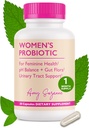 Probiotikumok nőknek - 10 milliárd CFU Probiotic for pH Balance and Urinary Tract Health - Supports Yeast, Vaginal Odor, Gut Flora & Feminine Health - 30 kapszula