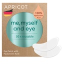 APRICOT szemfoltok hialuronsav (csomag 1) I Anti-Aging Eye Pads "Me, Myself and Eye" I Csökkenti a szem ráncok I Rehasznosítható szemfoltok I Szilikon párnák ráncok ellen Németországban