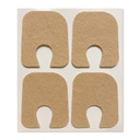 Aetna Foot Products - Ragasztó Felt U- Shaded Callus vagy Toe Pad, 100, 1 / 8 "Vastag