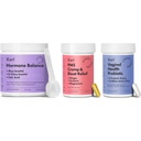 Rael Supplement for Women Bundle - Hormonegyensúly, Myo- Inositol & D- Chiro Inositol (30 napos ellátás) & Probiotics, 15 milliárd CFU (30 napos ellátás) & PMS kiegészítés (28 kapszula)