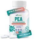 Magas Potencia 4- in- 1 Palmitoiletanolamid, 700mg Pea kiegészítés a férfiak és nők, Készült az Egyesült Államokban, 60 kapszula