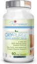 Oxy- Purge 750 mg 60 Vcaps - Természetes magnézium-oxid oxigén alapú Colon Cleanse Gentle Laxative Supports Egészséges emésztőrendszer