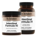 Dr. Schulze intestinális formula # 2 (8 unces) és intestinalis formula # 1 kapszula (90 kapszula) - szerves gyógynövény-kiegészítők