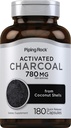 Piping Rock Actived Charcoin Pills A124; 780 mg