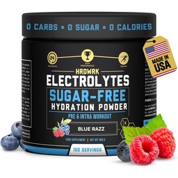HRDWRK elektrolitok por Magnéziummal, Kálium - Sugar Free Electrolytes Fokozza a kitartást és csökkenti a fáradtságot ezzel az elektrolitok kiegészítéssel - Maximális hidratáció - Keto Friendly