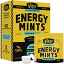 Viter Energy koffein ments 80mg extra erő - 90 darabkák koffein B Vitaminok. Sugar Free Vegan Breath Menta. Energia Nootropic Focus booster a gyors éberség (Peppermint Flavor, 30 csomag)