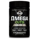 PMD Sports Omega Cuts Elite Fat Loss- Muscle Defining Forma - Omega Fatty Acids, MCT és CLA for Muscle Definition and Maintenance - Keto Friendly for Women and Men - Stimulant Free (90 Softgels)