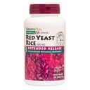 NaturesPlus Herbal Actives Red Yeast Rice, Extended Release - 600mg, 60 Vegan Tablets - Herbal Supplement - Koleszterin Support - Vegetáriánus, Gluten- Free - 60 Servings