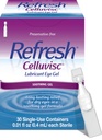 Frissítse Celluvisc Kenőszer Szemgél Száraz Szemek, Preservative- Ingyenes cseppek, 0.01 Fl Oz Single- Használati konténerek, 30 gróf