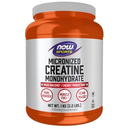 Sport táplálkozás, mikronizált kreatin por 500 g, Mass Building * / Energy Production *, 1 kg.