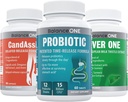 Balance ONE 3-in-1 Bundle A124; probiotic, Candassist, Liver One