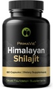 Shilajit Capsules High Strength Purified Primavie Shilajit Harvested bei 10.000 Feet aus dem Himalaya-Gebirge Reich an Fulvic Acid & Trace Minerals 3. Partei Tested 100% Natural Made in USA (60)