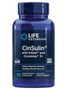 Lebensverlängerung CinSulin® mit InSea2® und Crominex® 3+, shilajit, amla Fruit, Cinnamon, Brown Seaweed, Unterstützt gesunden Stoffwechsel und Satiety, Glutenfrei, Non-GMO, Vegetarier, 90 Kapseln