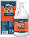 Alaska Naturals Wild Alaska Salmon Fish Oil Supplement für Hunde Haut und Mantel mit EPA DHA Omega 3 Fettsäuren Liquid Food Topper 64 oz. Pumpe