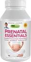 ANDREW LESSMAN Prenatalis Essentials 180 kapszula - Teljes prenatalis vitaminok nőknek, nincs Adalékanyagok Prenatalis multivitamin, Nutritions for Womens Prenatalis, Postnatal- Metilfolate Prenatalis vassal