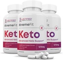 Xtreme Fit Keto ACV Pills 1275MG Alma almabor ecet keto támogatás keverék alternatív gumicukor 180 kapszula