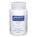 Pure Encapsulations DHEA 5 mg - Immune Support & Hormones Balance * - Mikronizált DHEA - Gluten Free & Vegan - 60 kapszula