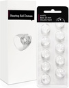 Double Vent 10mm- hallókészülék Domes Oticon Minifit, Oticon hallókészülék-kiegészítők, Helyettesítések Alkatrészek Universal Oticon Domes for hallókészülék-tisztítás kits (10 db)