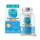 Gesundheit & ihre Perimenopause Mind+ Kognitive Funktion Unterstützung, für frühe Phase der Menopause, Mental Energy, Ergänzungen für Frauen mit Vitaminen, Glutenfrei, Non-GMO, Vegan (30 ct - 1 Monat)