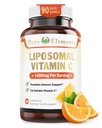 Liposzómás C-vitamin étrend-kiegészítő, kapszula Nem GMO, szója mentes, glutén mentes