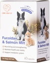 Kutya és macska Immun- és Blood Support Supplement - Fucoidan & Salmon Milt / Immunrendszer fellendítése és megerősítése - Nourish for Optimal Health and Vigor - 60 kapszula