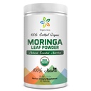 Certified Organic Moringa Blatt Pulver-1Lb. USDA Certified Organic. 100% rein und original. Natürlich steigert Energie, Stoffwechsel und Immunität. Raw Green Whole Superfood. Keine GMO, Glutenfrei