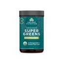 Ősi Táplálkozás Organic SuperGreens Energizer por probiotikumokkal és B12, Készült Real Gyümölcsök, Zöldségek és Gyógynövények, Digestive, Detoxification and Energy Support, 25 Servings