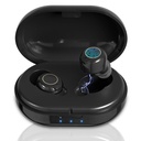 Hörgeräte für Senioren Hörverluste, Wiederaufladbare Hörgeräte mit Lärmbelästigung, Hörverstärker Hörgeräte mit Oval Charging Case, Schwarz