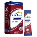 Elektrolit Electrolytes Powder Packets, Fruit Punch 8 Pack, Powdered Hydration Packets for Dehidratation & Rehidratation, Post Workout Favored Hydrating Drink Mix, Gluten Free Daily Water Enhancer Sticks