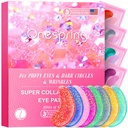 Szem Patches (24 pár) - Eye Gel Pad for Ráncos, Puffy Eyes, Sötét körök, Szemzsák, Natural Collagen Eye Gels Pad, Alatta Szempilla Patches for Frissing, Revitalizing