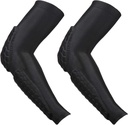 GUOZI Arm Elbow Sleeves, [2 Pack] Honeycomb Crashproof Arm Elbow Pads für Jugend Erwachsene Sport Fußball Basketball Volleyball