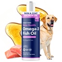 Őszinte Paws Wild Alaskan lazac olaj kutyák és macskák - Omega 3 Halolaj kiegészítése bőr, kabát, közös és szív egészség - természetes, fenntarthatóan Sourced, 16 oz