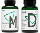 Puori D3-vitamin és magnézium-cink kiegészítés köteg az egészséges izomműködés, csontegészség, immuntámogatás és kalcium-uptake - nem-GMO és gluténmentes