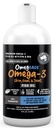 Omegease Halolaj kutyák és macskák számára - Fest for Pets Omega 3 for Cats & Dog - Skin & Coat, Viszketés, Shedding, Joints & Immune Health - 100% Pure Omega Fish Oil with EPA & DHA (16 Oz)