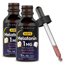 Carlyle Kids Melatonin Liquid124; 1 fl oz) 124; Two Pack - 124; Fruit Flavor - 124; Drug Free Childrens Supplement