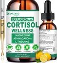 Cortisol kiegészítők a nők és férfiak, 16- in1 Cortisol reducer Detox Manager w. Magnézium, Ksm- 66 Ashwagandha, L- Theanine, Rhodiola, Foszfatidilszerin alsó kortizol, Recess Mood, Fókusz támogatás