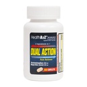HealthA2Z ® Dual Action Pain Relief 124; Acetaminophen 250mg & Ibuprofen (NSAID) 125mg