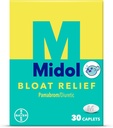 Midol Bloat Relief, Kaplets Pamabrom, 30 gróf