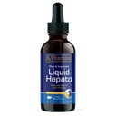 Rx Vitamins Liquid Hepato Support for Dogs & Cats - Máj Support Supplement with Milk Thistle for Dogs (Silymarin & Silybinin) and Vitamin B - Bacon Flavor (4oz)
