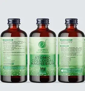 Vital Essence - Prémium atomkolloid Magnézium kiegészítés optimális egészség és kikapcsolódás - Ionic Solution for Natural Wellbeing