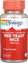 SOLARAY Red Yeast Rice - 600 MG (45 kapszula)