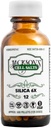 Jackson # 12 Cell Salt Silica 6X (500 pellet üveg) - Certified Vegan, Lactose- Free Schuessler System Salt Silicea 6X (Made in The USA)