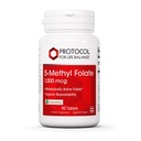 PROTOCOL FOR LIFE MALANCE 5- Metilfolát 1000 µg - Superior Metil Folate Bioesable - for Brain Support - Folate Supplement for Women & Men - Kosher & Vegan - 90 Tabs
