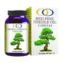 Optimálisan Organic Red Pine Needle Oil Caps - Health Supplement for Extreme Immune System Support - Vital Cell & DNS Support - # 1 Vegan Body Cleanse for Foreign Invadors - Pinus densiflora - BioActive