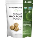MRM Nutrition Organic Maca Root Promote 124; Superfoods Thermal 124; Adaptogen Therapy 124; Gluten- Free + Vegan