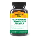 Ország Life Glucosamine Chondroitin 1500mg / 1200mg - Támogatja a Joint Health & Lenquilation - Fenntartja az egészséges Cartilage, Tendon, Közös szövet - Gluten Free, Non-GMO - 90 kapszula - felnőttek számára