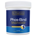 Rx Vitaminok Phos- Bind - Vesefenntartó kiegészítő por - Foszfát Binder macskáknak és kutyáknak a vese egészsége - Támogatja a normál vese tisztítás és esszenciális vese ellátás - 35g
