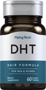 Piping Rock DHT Advanced Hair Formula 124; 60 Tablets - 124; férfiak és nők részére - 124; Non-GMO, Gluten Free Supplement