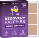Recovery Patches 120 Pack - Wake Up Refreship & Energized a 100% Természetes összetevők Patch for Party - Skin- Friendly & Waterproof - Apply Before Inving - Enhanced Morning Formula